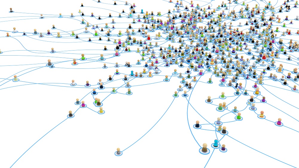Web of connected people